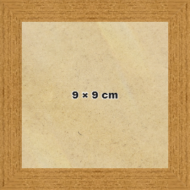 Modern Sleek Oak 9x9 cm Picture Frame 