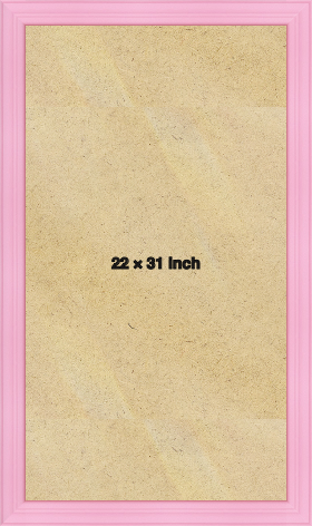 Classic Frame Pastel Pink 31x22 Picture Frame 