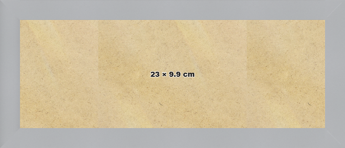 Modern Frames Light Grey 23x9.9 cm Picture Frame 