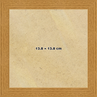 Modern Frames Oak 13.8x13.8 cm Picture Frame 