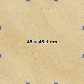 Frameless Clip Frames Transparent 45.1x45 cm Picture Frame 