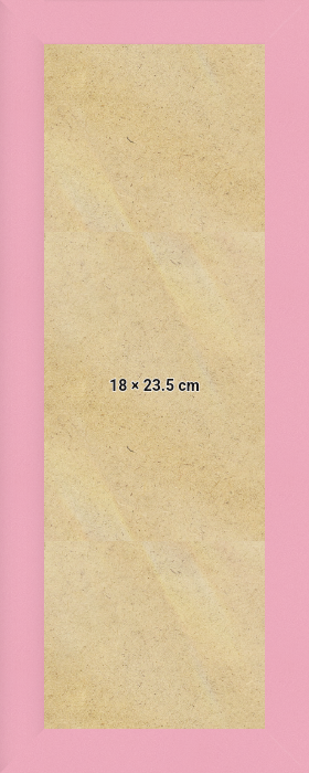 Modern Frames Pastel Pink 23.5x18 cm Picture Frame 