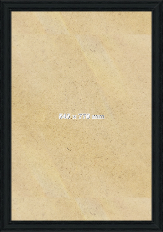 Imperial Frames Black 775x545 mm Picture Frame 
