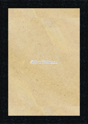 Modern Frames Black 700x500 mm Picture Frame 
