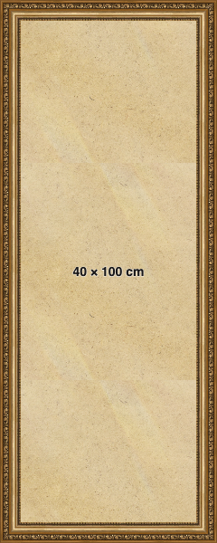 Ornate Gold 100x40 cm Picture Frame 