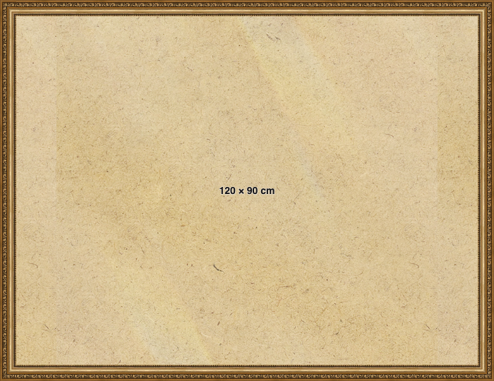 Ornate Gold 120x90 cm Picture Frame 