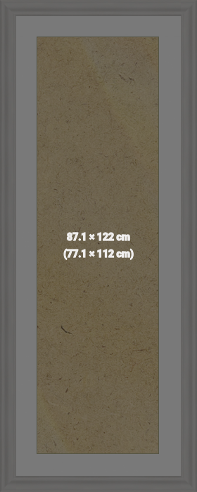 Imperial Frames Light Grey 122x87.1 cm Picture Frame with (112.00x77.10 cm) White mount