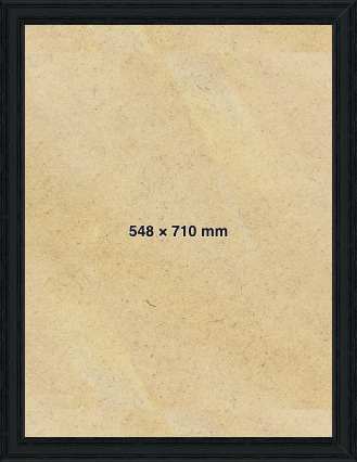 Imperial Frames Black 710x548 mm Picture Frame 