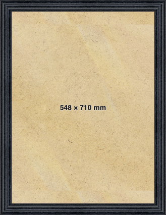 Classic Frame Black 710x548 mm Picture Frame 