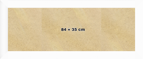 Modern Frames White 84x35 cm Picture Frame 