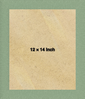 Modern Frames Green 14x12 Picture Frame 