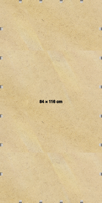 Frameless Clip Frames Transparent 116x84 cm Picture Frame 