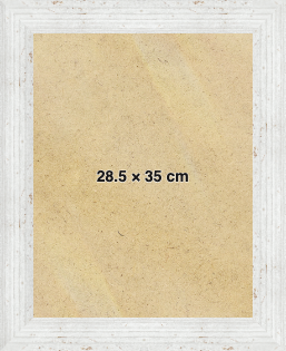 Modern Frames White Rustic 35x28.5 cm Picture Frame 